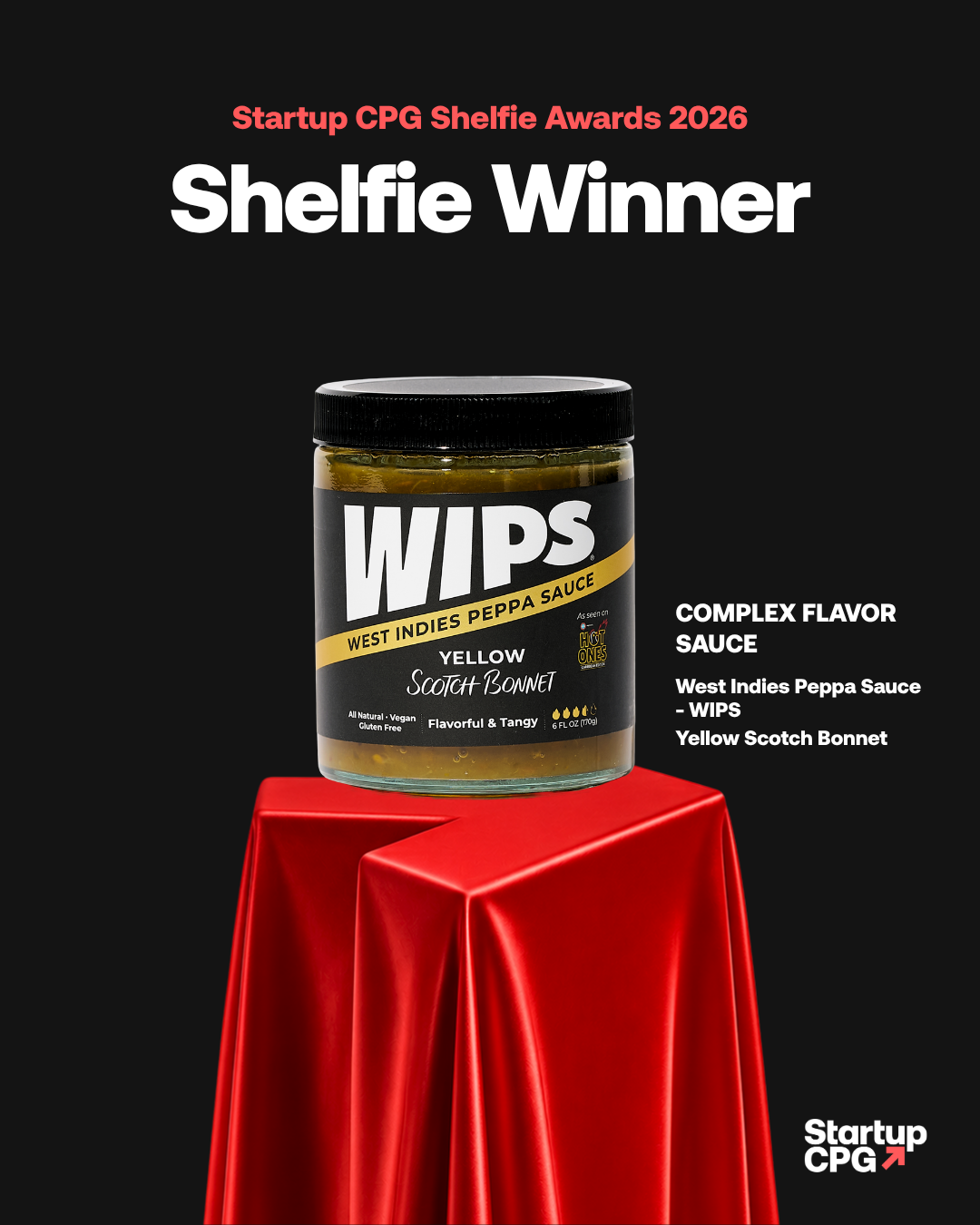 WIPS Brings Home the 2026 Startup CPG Shelfie Awards, a Top National CPG Honor